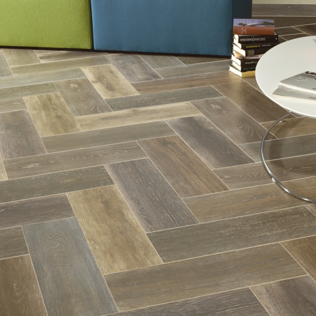 Our Castle Antic is a digitally-printed wood look tile.